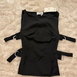 Peppermayo Cherish You Buckle Top